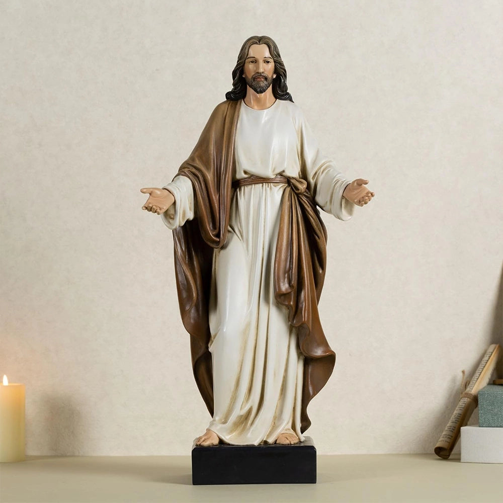 Jesus with Open Arms Statue - 12